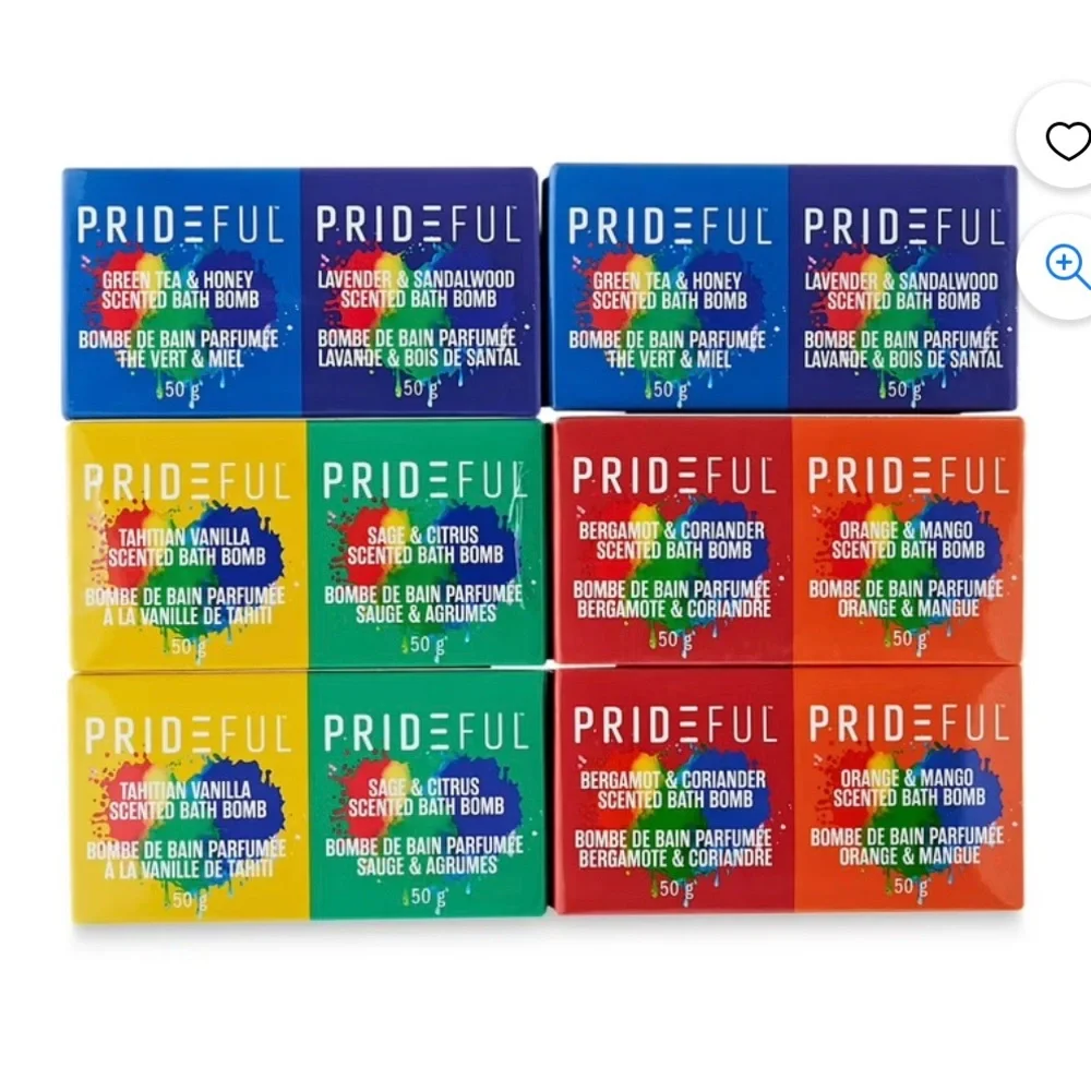 Prideful 12 piece bath bomb